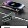 DUDAO R5C Retractable Car Charger, 4 in 1 Fast Car Phone Cha...