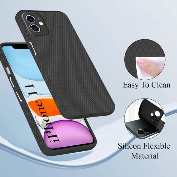 Jkobi Back Cover Case for Apple iPhone 11 (Liquid Silicone |...