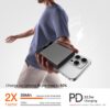 HAMMER 10000mAh MagSafe Power Bank, 15W Wireless Charging (M...