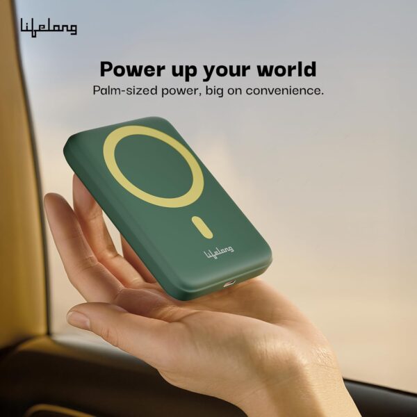 Lifelong Electronics 10000mAh Magsafe Wireless Fast Charging...