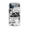 Casotec Arctic Monkeys Pattern Design Printed Silicon Soft T...