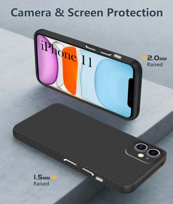 Jkobi Back Cover Case for Apple iPhone 11 (Liquid Silicone |...