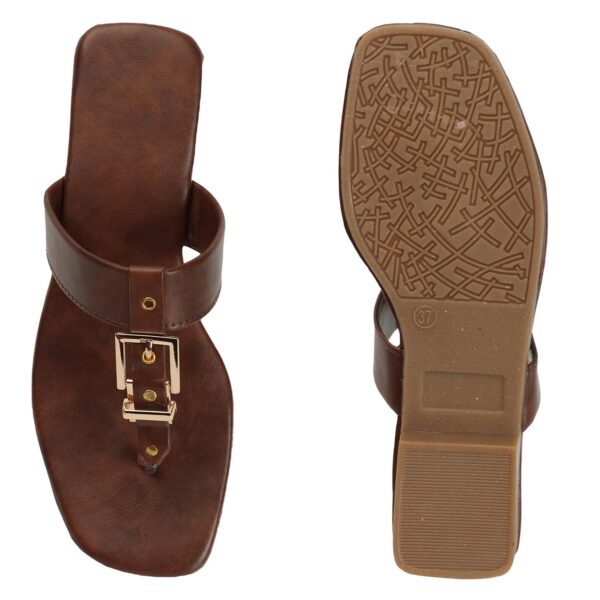 Naitik Women's Synthetic Fashion Chappal Stylish Casual Flat...