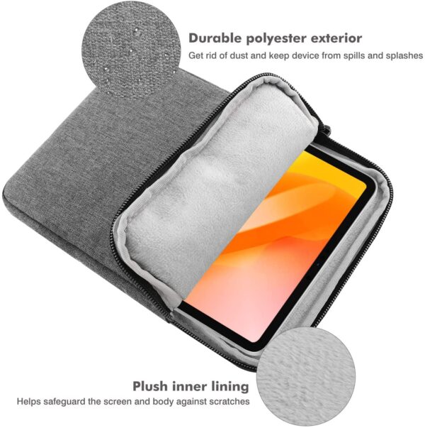 MOCA 12.9 Inch iPad Sleeve Case Fits for iPad Pro 12.9 2021-...