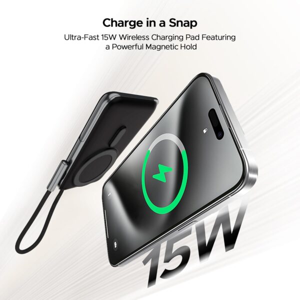 boAt Energyshroom PB330 MagnaCharge 10000 mAh Magnetic Wirel...