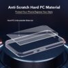 Jkobi Lifetime Anti-Yellow Clear Back Cover Case for Apple i...