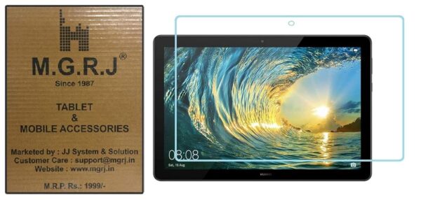 M.G.R.J® Tempered Glass Screen Protector for Huawei MediaPad...