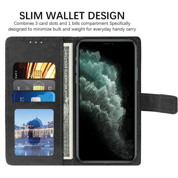 Casotec Flip Cover Back Case for Apple iPhone 11 Pro Max | P...