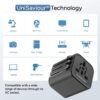 Ambrane Universal Travel Socket, International All in One Wo...