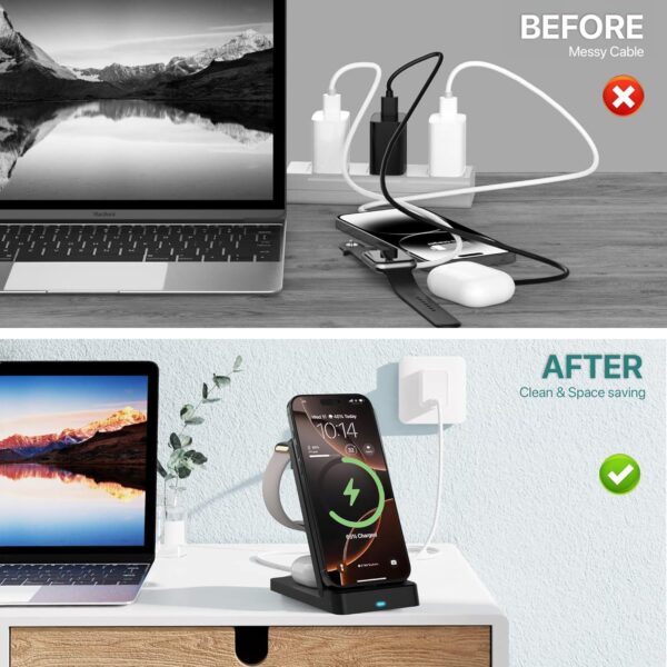 eller santé® NEXFOLD 3in1 Wireless Charger 23W Magnetic Mag-...