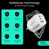 Hammer 65W GaN Fast Charger | Dual USB-C PD & PPS + USB-A | ...