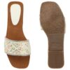 Naitik Women's Kolhapuri Stylish Casual Flat Sandals, Ladies...