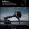 Spigen Qi2 15w Magnetic Car Mount Charger Dashboard Type wit...