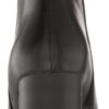 Karl Lagerfeld Paris Women's Leather Peppy Lug-Sole Zip-up F...