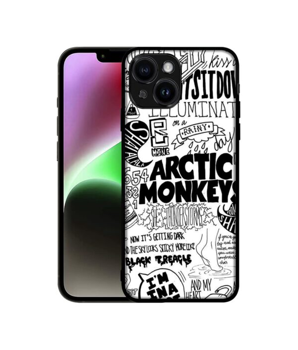 Casotec Arctic Monkeys Pattern Design Premium 2D Printed Met...