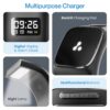 Ambrane 22.5W Magnetic Magsafe 3In1 Wireless Charger for 16/...