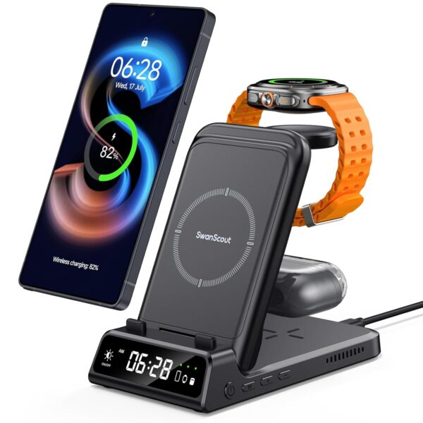 SwanScout 703S Charging Station for Samsung Galaxy S25 Ultra...