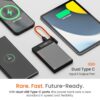 HAMMER 10000mAh MagSafe Power Bank, 15W Wireless Charging (M...