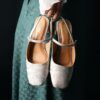 Theater Women Mary Jane Block Heels | Square Toe Slingback S...