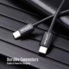 Eplugit Type C to type C 5A (100W) Data Sync & Fast Charging...