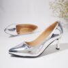 TRYME Women's Fashion Pointed Stiletto Heel Pump Shoes for P...