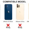Jkobi Back Cover Case for Apple iPhone 12 Pro Max (Black Mag...