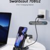 SwanScout Wireless Charger for Pixel Watch 3/2/Fitbit Versa ...