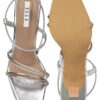 Elle Women's Silver Sandals-3 Kids UK (EL-MU-W-123)