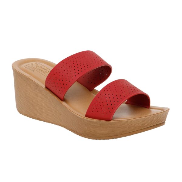 BELLA by Labella Women's Fashion Platform Slip-On Sandal – C...