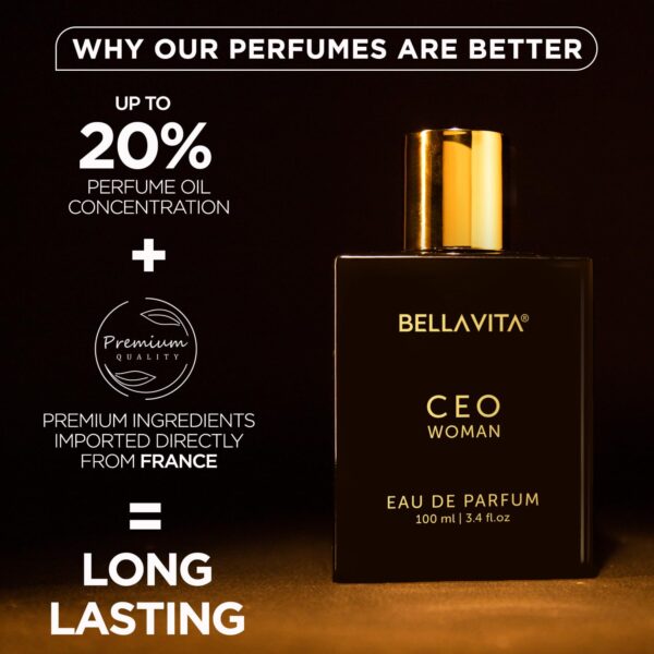 Bella Vita Luxury CEO Woman | Long Lasting Eau De Parfum 100...