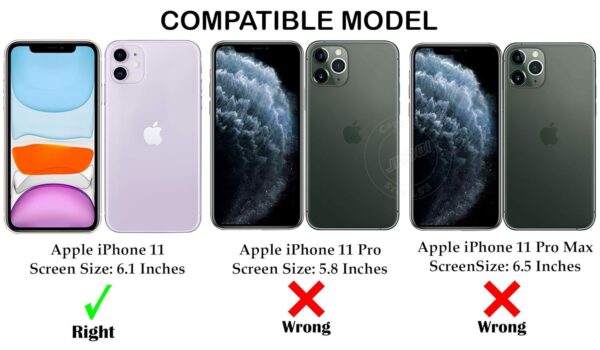 Jkobi Back Cover Case for Apple iPhone 11 (Liquid Silicone |...