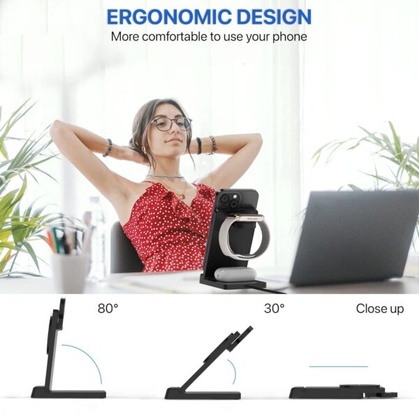 eller santé® NEXFOLD 3in1 Wireless Charger 23W Magnetic Mag-...