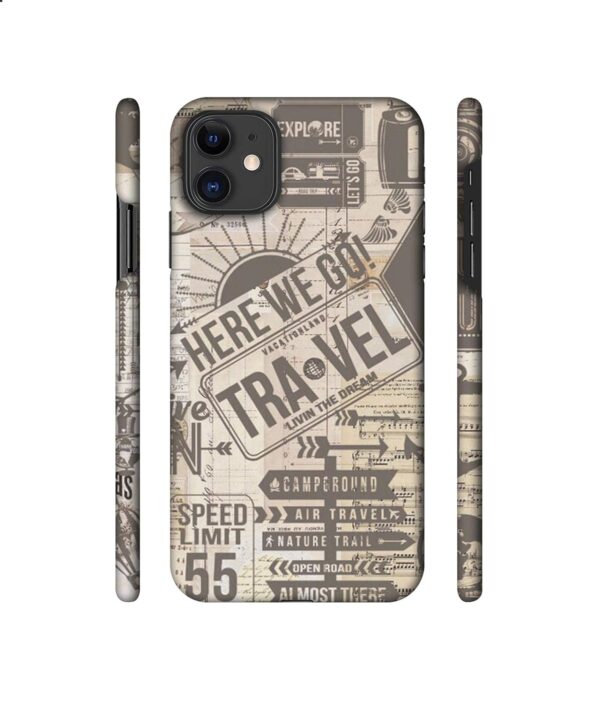 Casotec Basic Case for Apple iPhone 11 (Plastic_Multicolor)