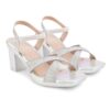 JM LOOKS Fashion Casual Block Heels Sandals With Solid Comfo...