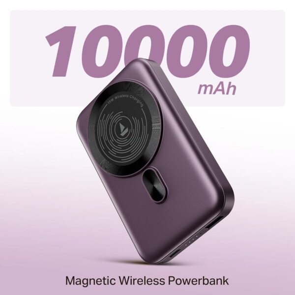 boAt New Launch EnergyShroom PB331 (Magsafe) 10000mAh Magnet...