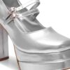 JM LOOKS Women's Mary Jane Pumps Double Strap Chunky Block H...