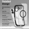 Jkobi Back Cover Case for Apple iPhone 12 Pro Max (Black Mag...