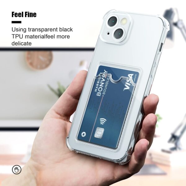 Casotec Premium Shockproof Transparent TPU Back Case Cover w...