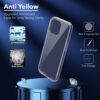 Jkobi Lifetime Anti-Yellow Clear Back Cover Case for Apple i...