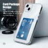 Casotec Premium Shockproof Transparent TPU Back Case Cover w...