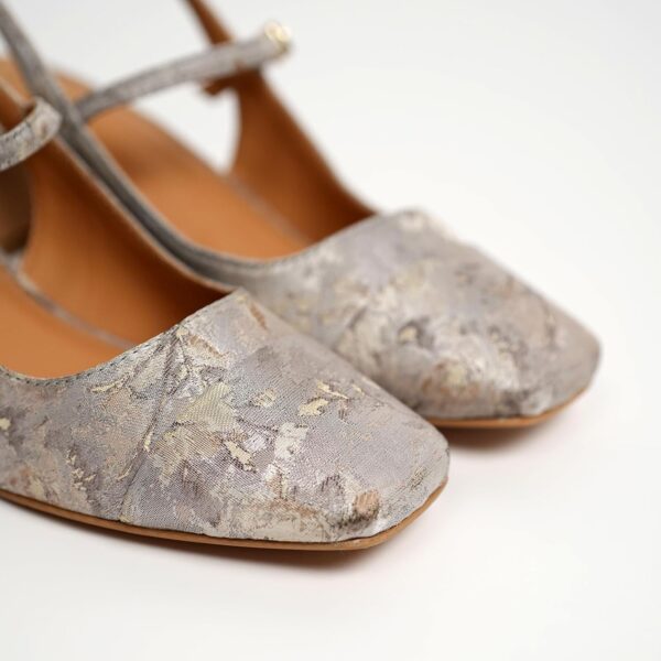 Theater Women Mary Jane Block Heels | Square Toe Slingback S...