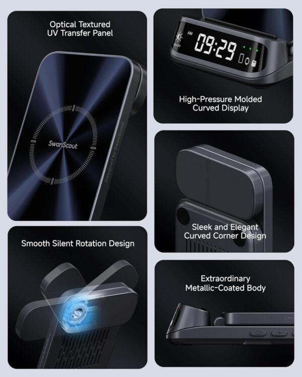 SwanScout Wireless Charger for Pixel Watch 3/2/Fitbit Versa ...
