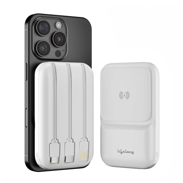 Lifelong Electronics 10000mAh MagSafe Wireless Fast Charging...