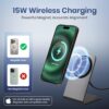 Portronics Flux 2 15W Qi2 Certified Fast Charging Wireless C...