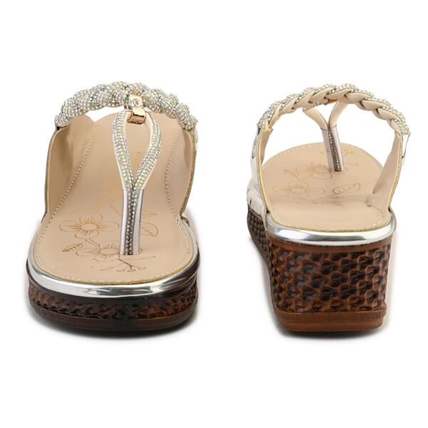 Centrino Women's Wedge Heel Sandals | Stylish Slip-On Sandal...