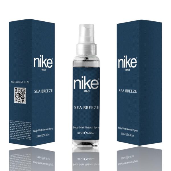 Nike Sea Breeze Body Mist for Men, 200ml, Aqua Fragrance Spr...