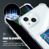 Casotec Premium Shockproof Transparent TPU Back Case Cover w...