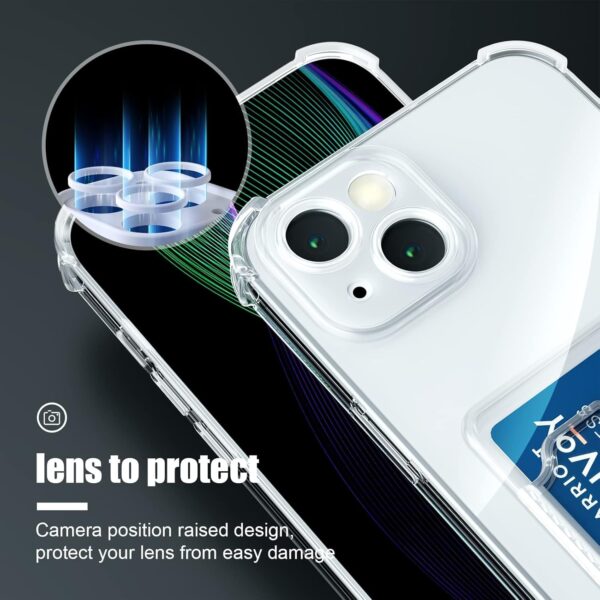 Casotec Premium Shockproof Transparent TPU Back Case Cover w...