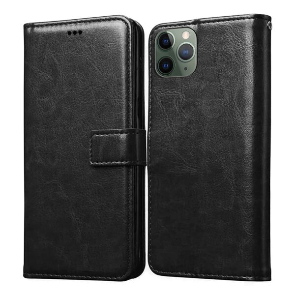 Casotec Flip Cover Back Case for Apple iPhone 11 Pro Max | P...
