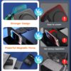 ZUMSEY 3 in 1 Foldable Wireless Charger, Magnetic Charging S...